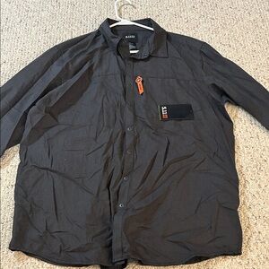 Suitsupply Charcoal Gray Men's Shirt Jacket